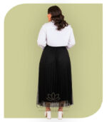 Saia Midi Tule Poá - Imagem 2